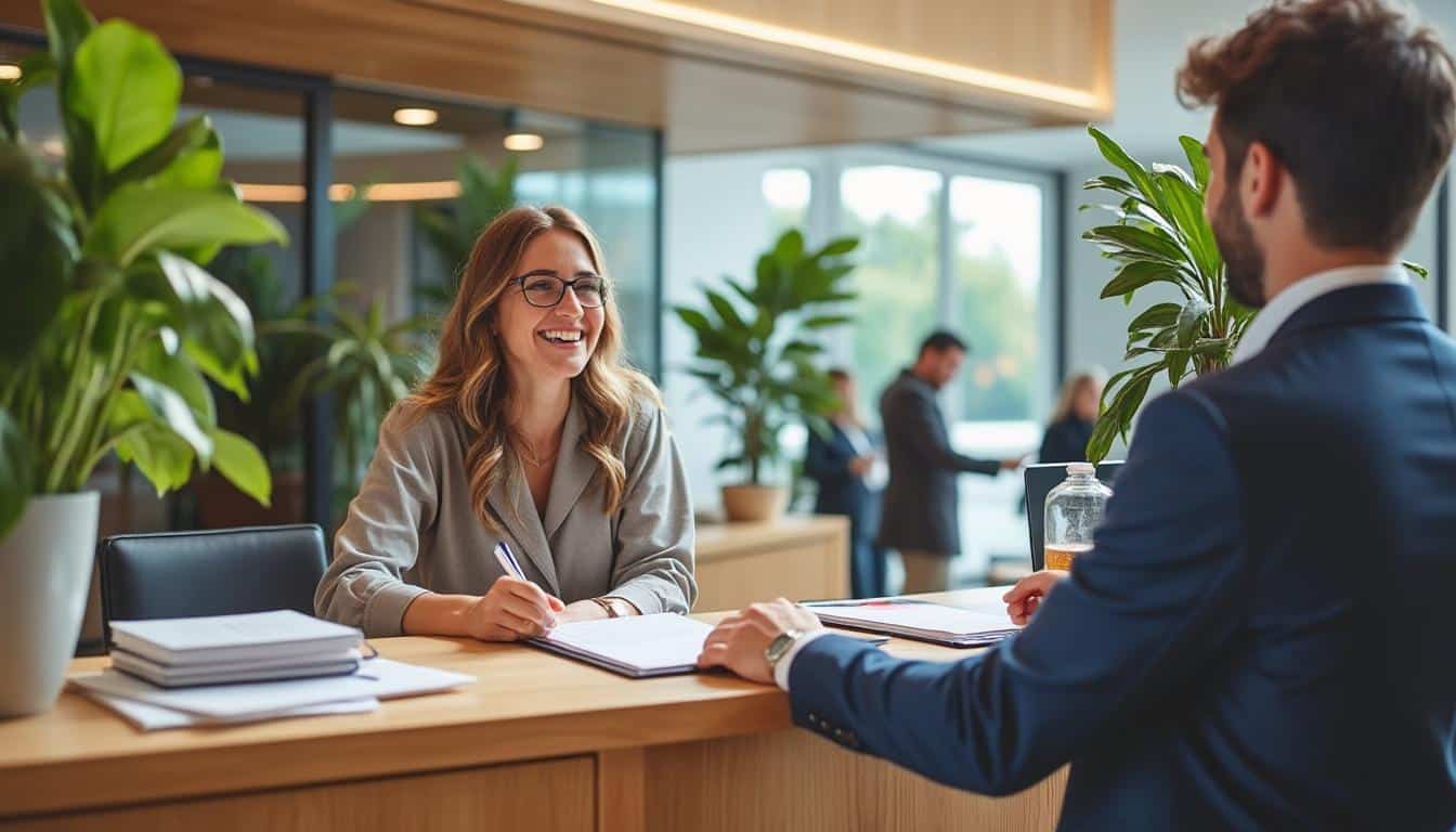 Illustration: Comprendre le rôle essentiel de la banque d’accueil dans un environnement professionnel