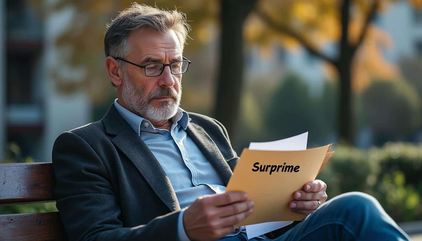 Comment la surprime intervient-elle pour la garantie en cas d'incapacité de travail ?