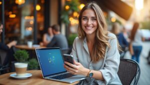 E carte bleue nomade de La Banque Postale : sécurité et flexibilité en ligne