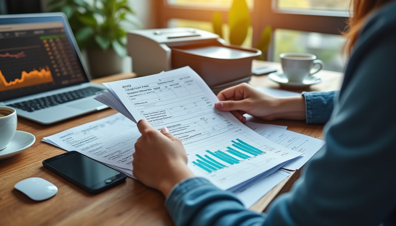 Illustration: Pourquoi il est essentiel de conserver ses relevés bancaires pour une bonne gestion financière