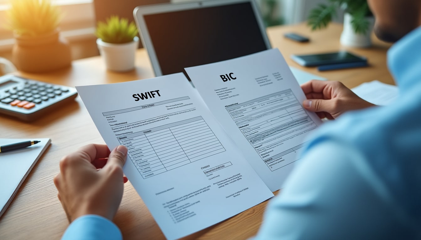 Illustration: Comprendre les identifiants bancaires : le code SWIFT et le code BIC expliqués
