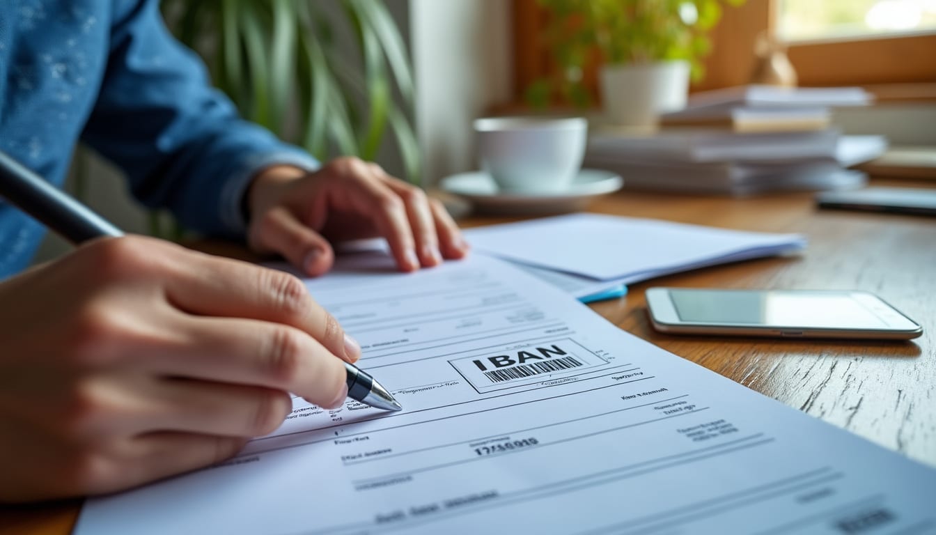 Illustration: Comprendre ce qu’est le numéro de compte au sein de l’IBAN