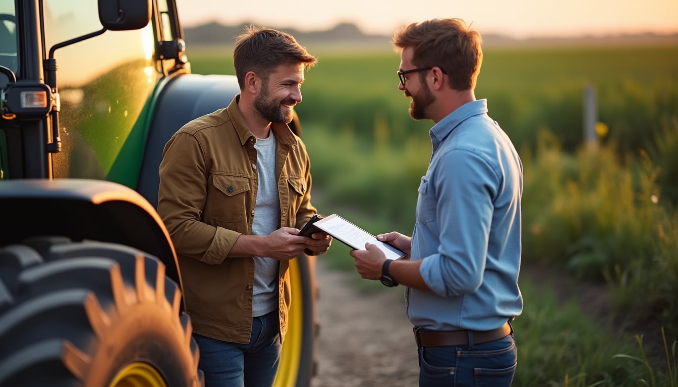 Illustration: Comprendre l’assurance pour un tracteur agricole destiné aux particuliers