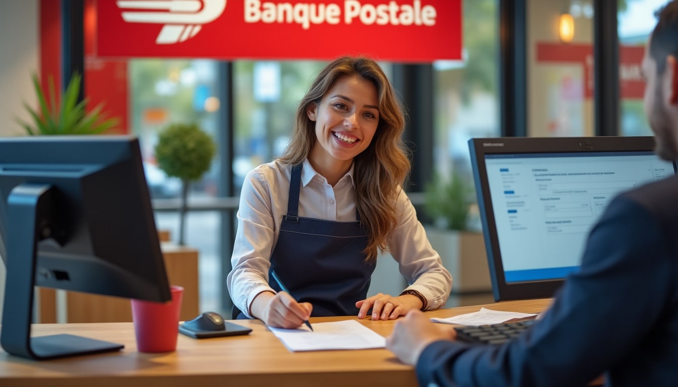 Illustration: Comprendre le fonctionnement d’un virement bancaire à la Banque Postale